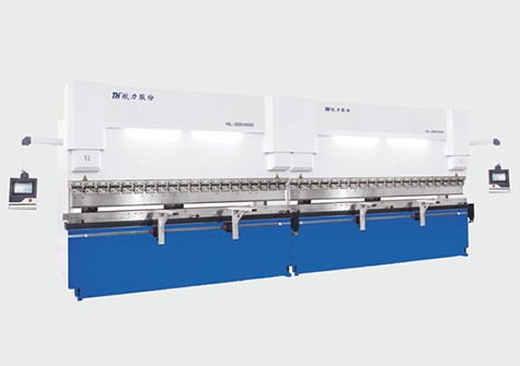 WE67K系列雙機(jī)聯(lián)動數(shù)控折彎機(jī)